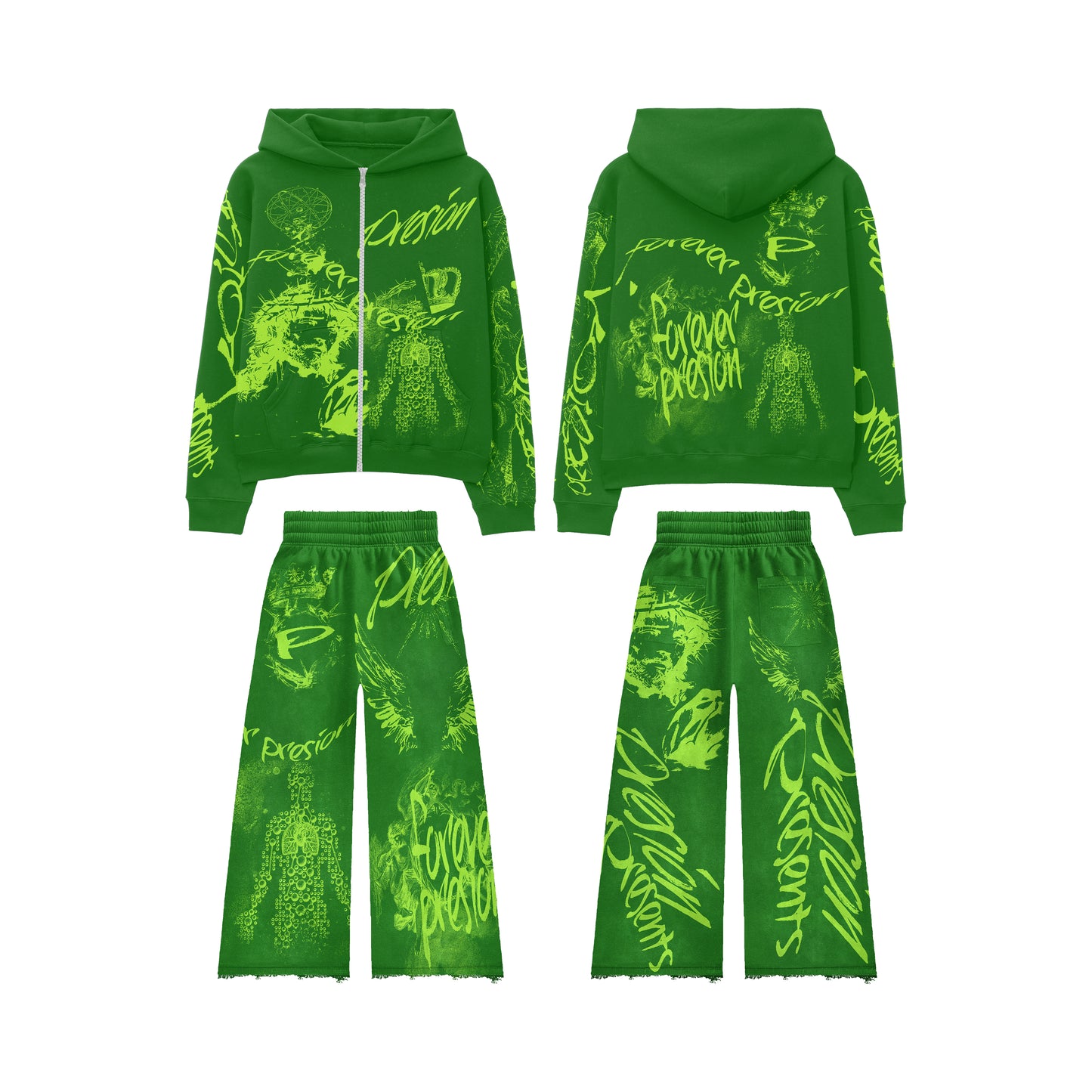 GREEN “VIVID MIND” SET